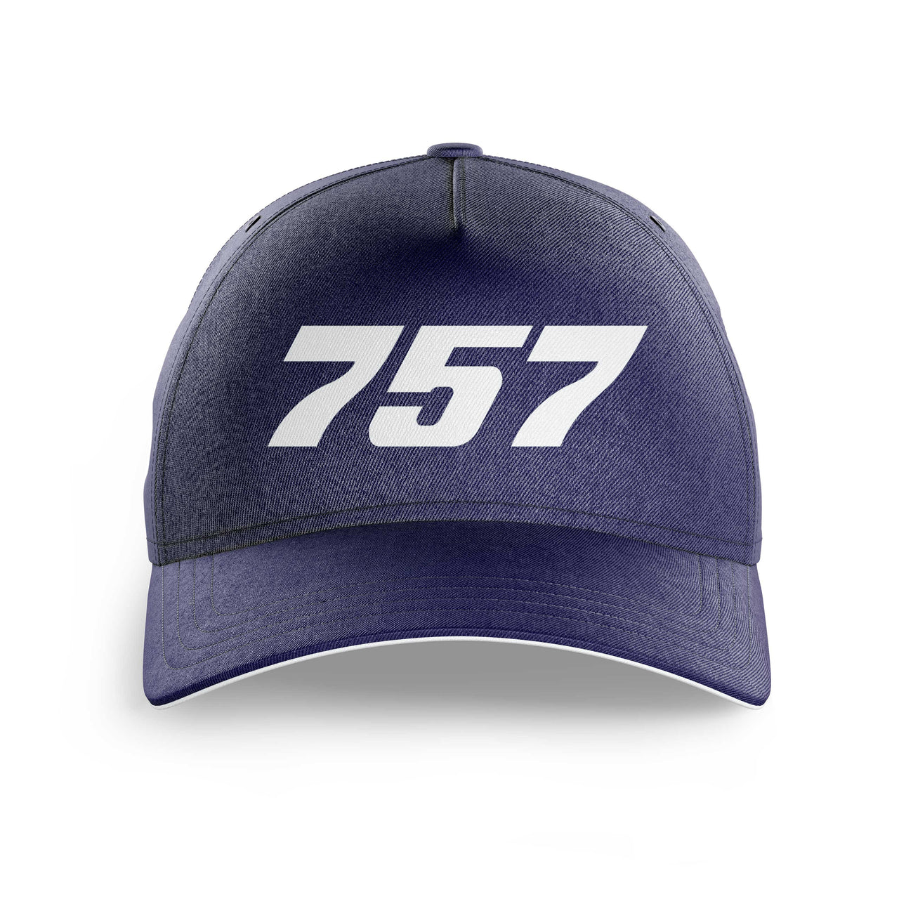 757 Flat Text Printed Hats