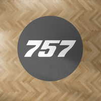 Thumbnail for 757 Flat Text Designed Carpet & Floor Mats (Round)