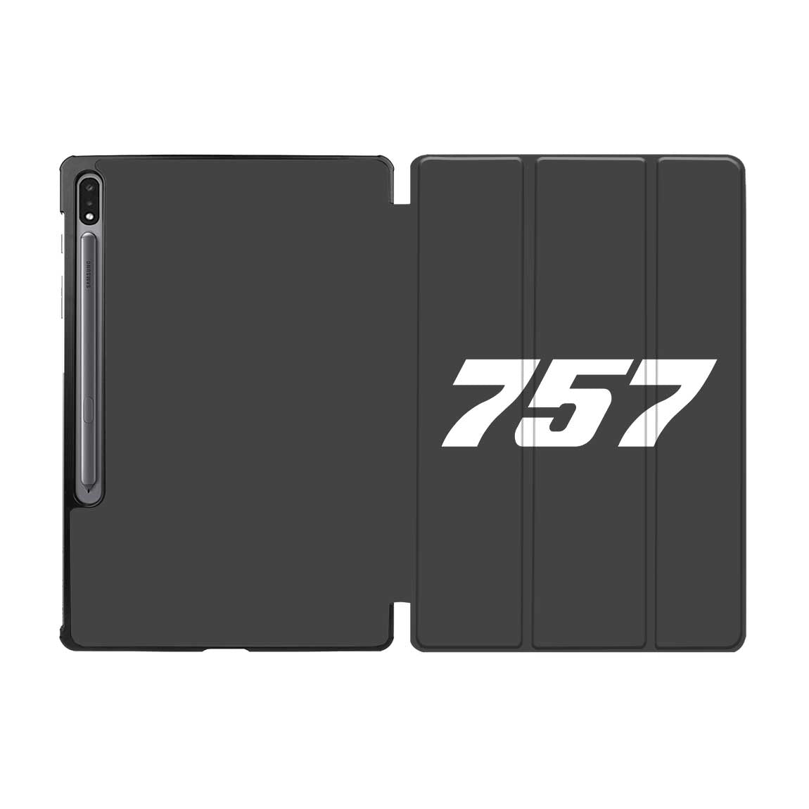 757 Flat Text Designed Samsung Tablet Cases