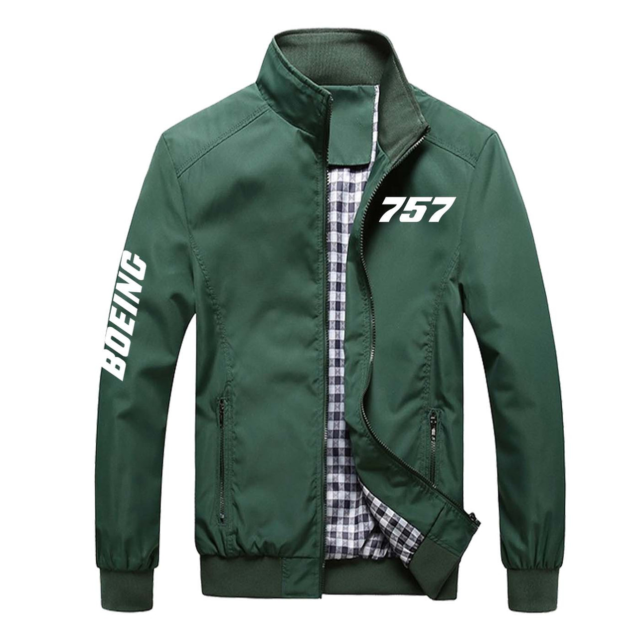 757 Flat Text Designed Stylish Jackets