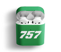 Thumbnail for 757 Flat Text Designed AirPods  Cases