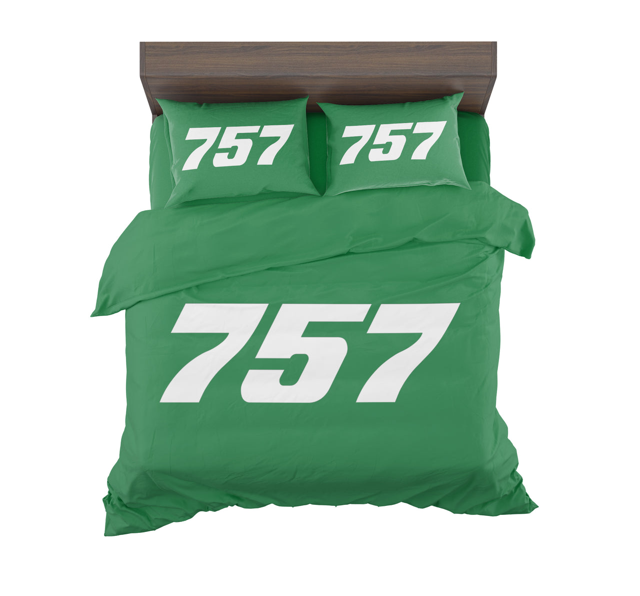 757 Flat Text Designed Bedding Sets