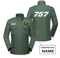 Thumbnail for 757 Flat Text Designed Military Coats