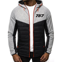 Thumbnail for 757 Flat Text Designed Sportive Jackets