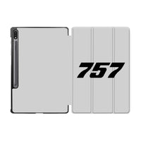 Thumbnail for 757 Flat Text Designed Samsung Tablet Cases