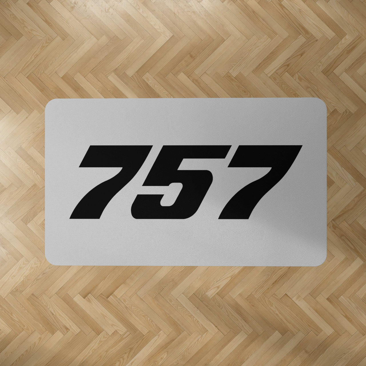 757 Flat Text Designed Carpet & Floor Mats