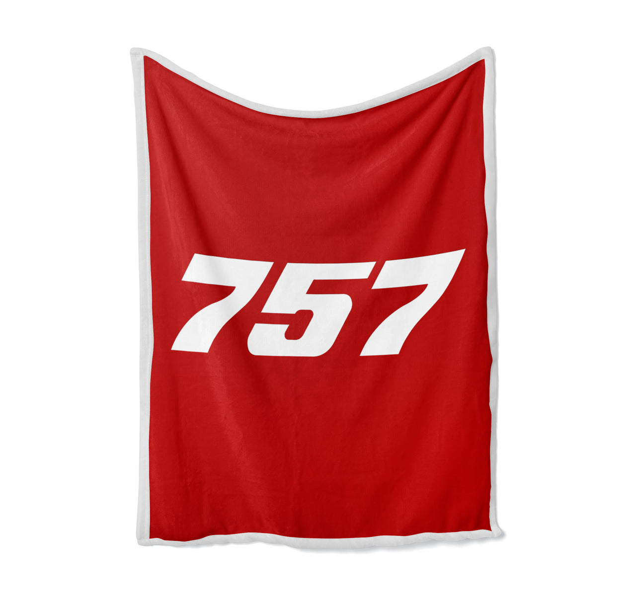 757 Flat Text Designed Bed Blankets & Covers