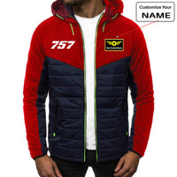 Thumbnail for 757 Flat Text Designed Sportive Jackets