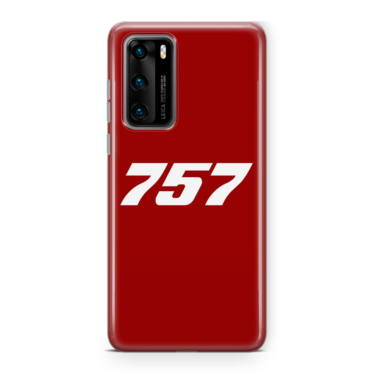 757 Flat Text Designed Huawei Cases