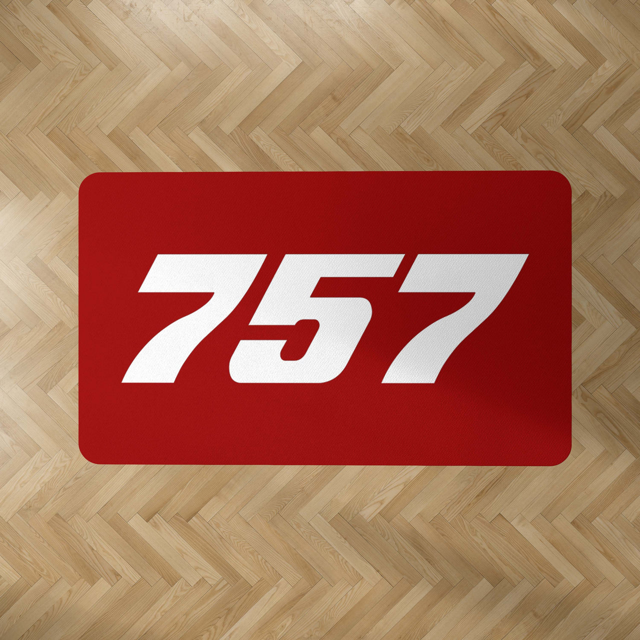 757 Flat Text Designed Carpet & Floor Mats