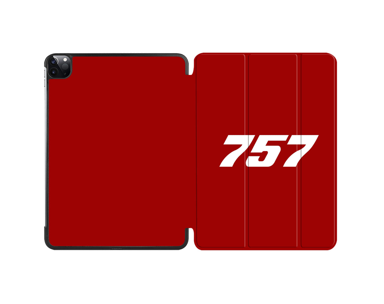 757 Flat Text Designed iPad Cases