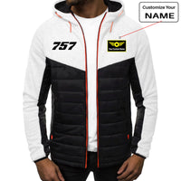 Thumbnail for 757 Flat Text Designed Sportive Jackets