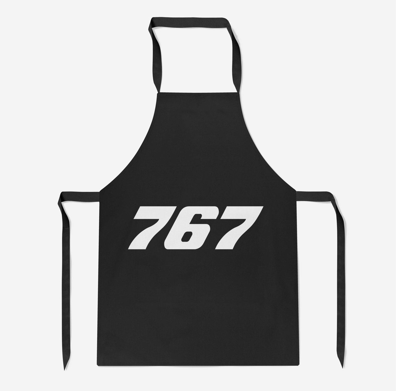 767 Flat Text Designed Kitchen Aprons