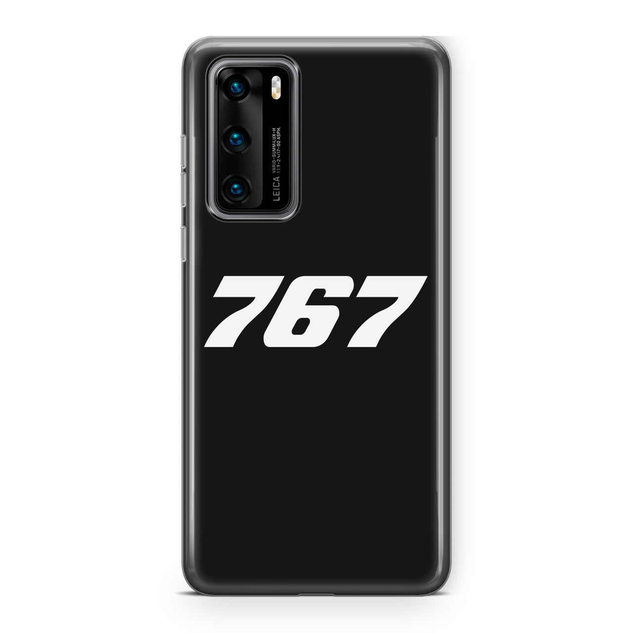 767 Flat Text Designed Huawei Cases