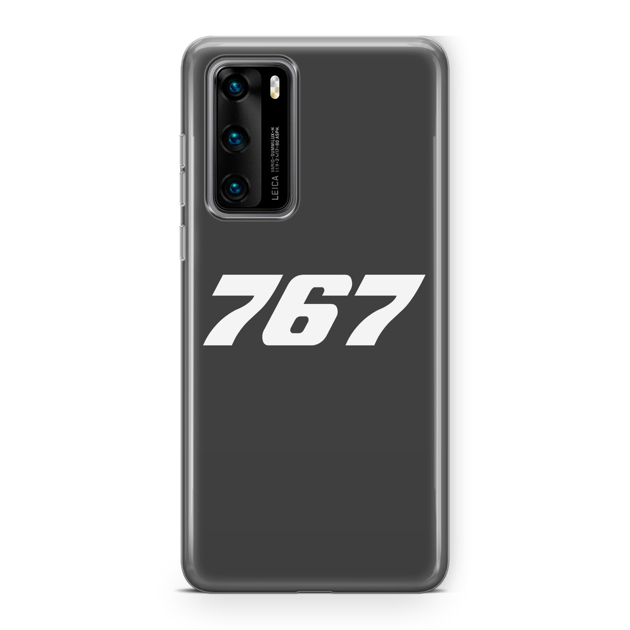 767 Flat Text Designed Huawei Cases