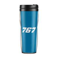 Thumbnail for 767 Flat Text Designed Travel Mugs