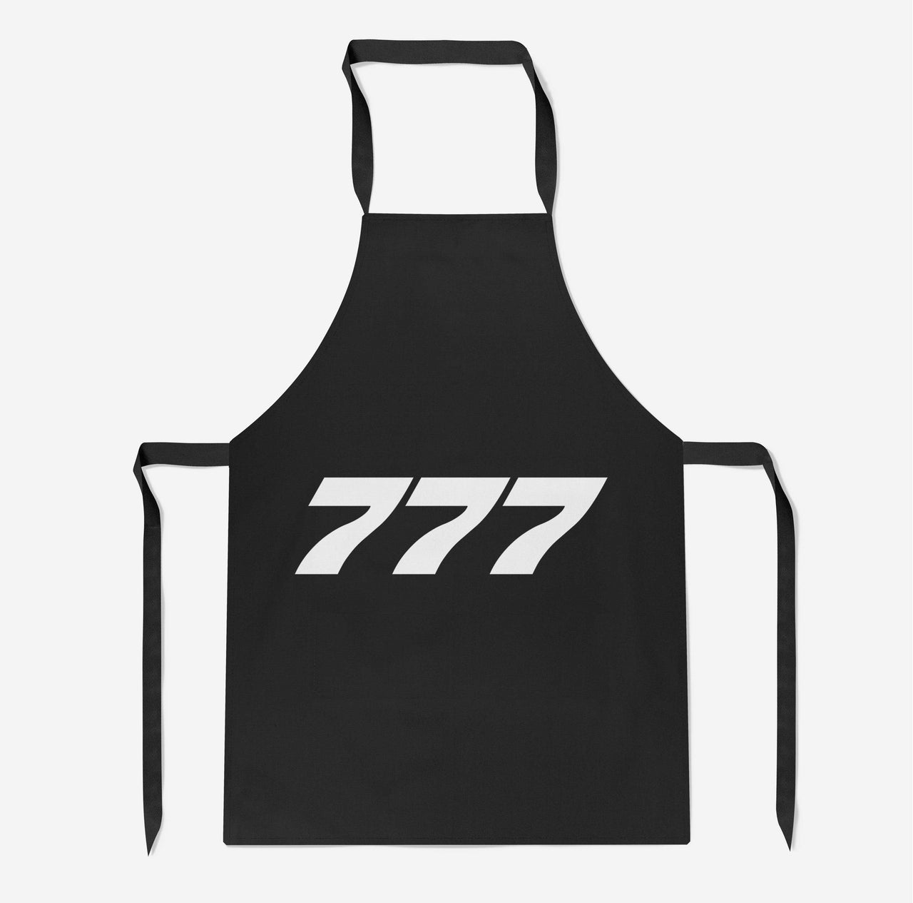 777 Flat Text Designed Kitchen Aprons