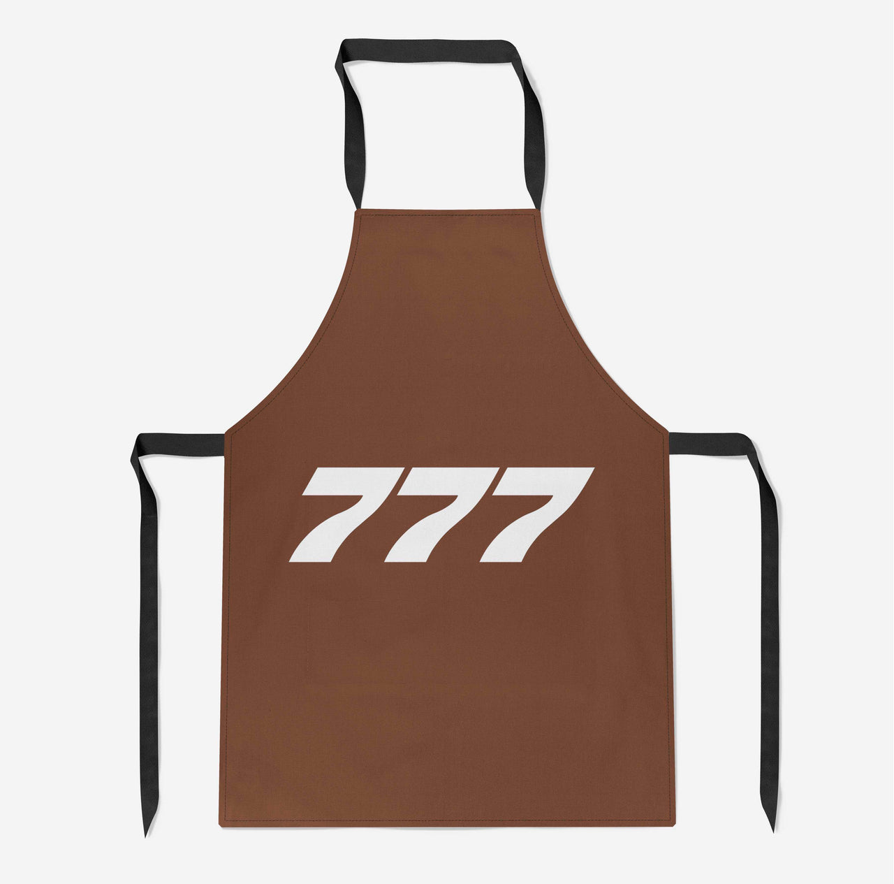 777 Flat Text Designed Kitchen Aprons