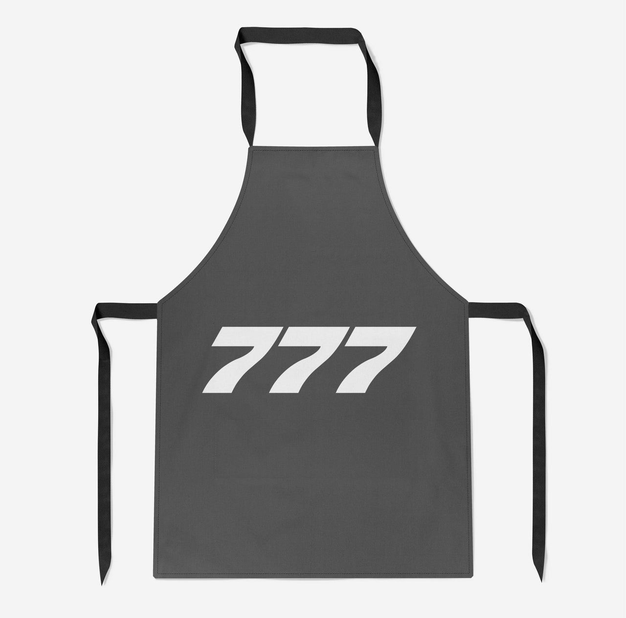 777 Flat Text Designed Kitchen Aprons