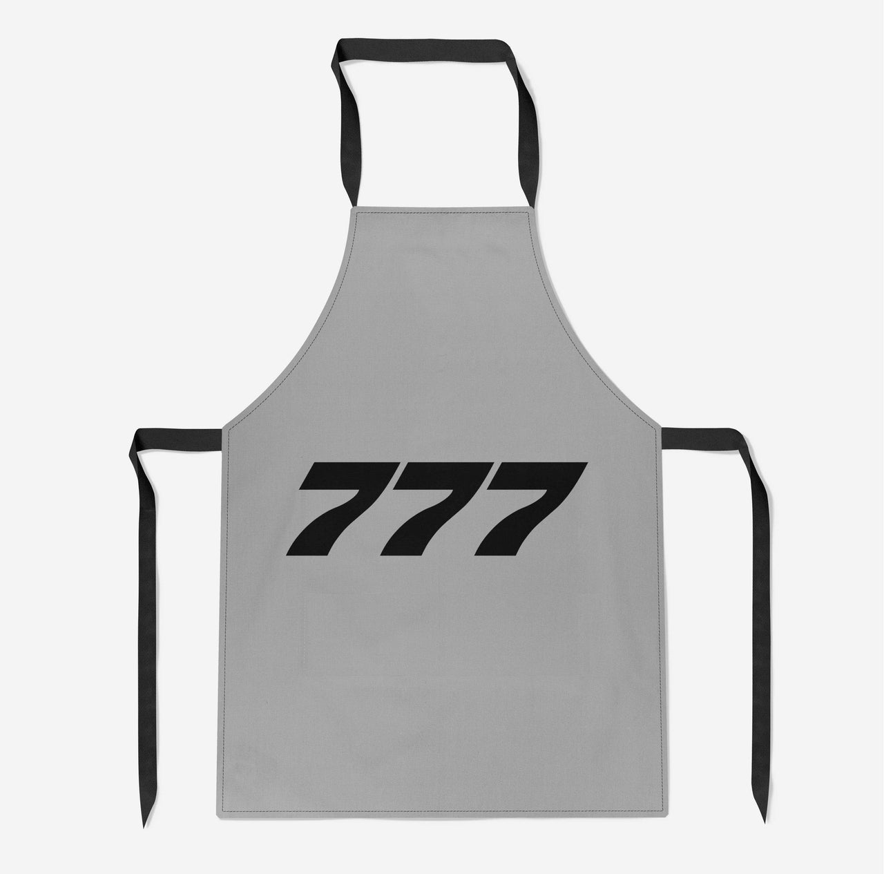 777 Flat Text Designed Kitchen Aprons