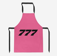 Thumbnail for 777 Flat Text Designed Kitchen Aprons