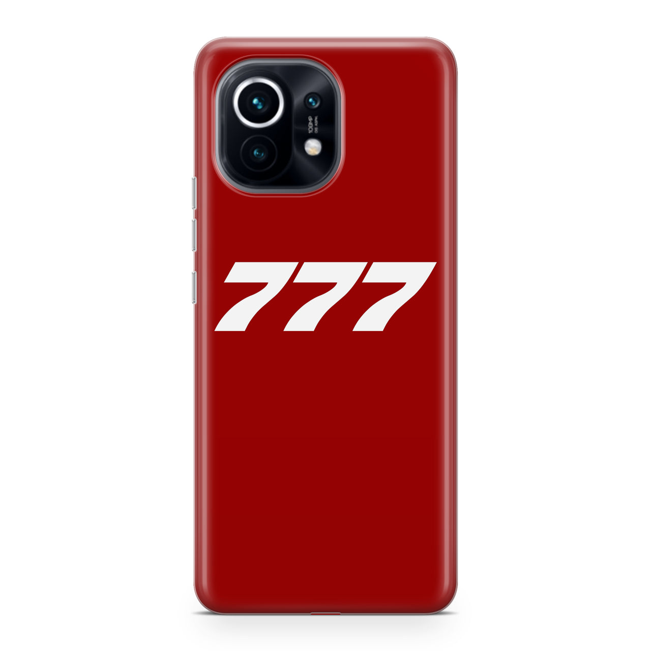 777 Flat Text Designed Xiaomi Cases