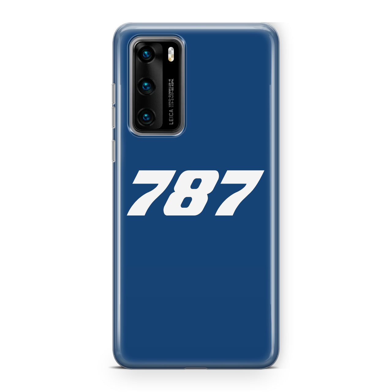 787 Flat Text Designed Huawei Cases