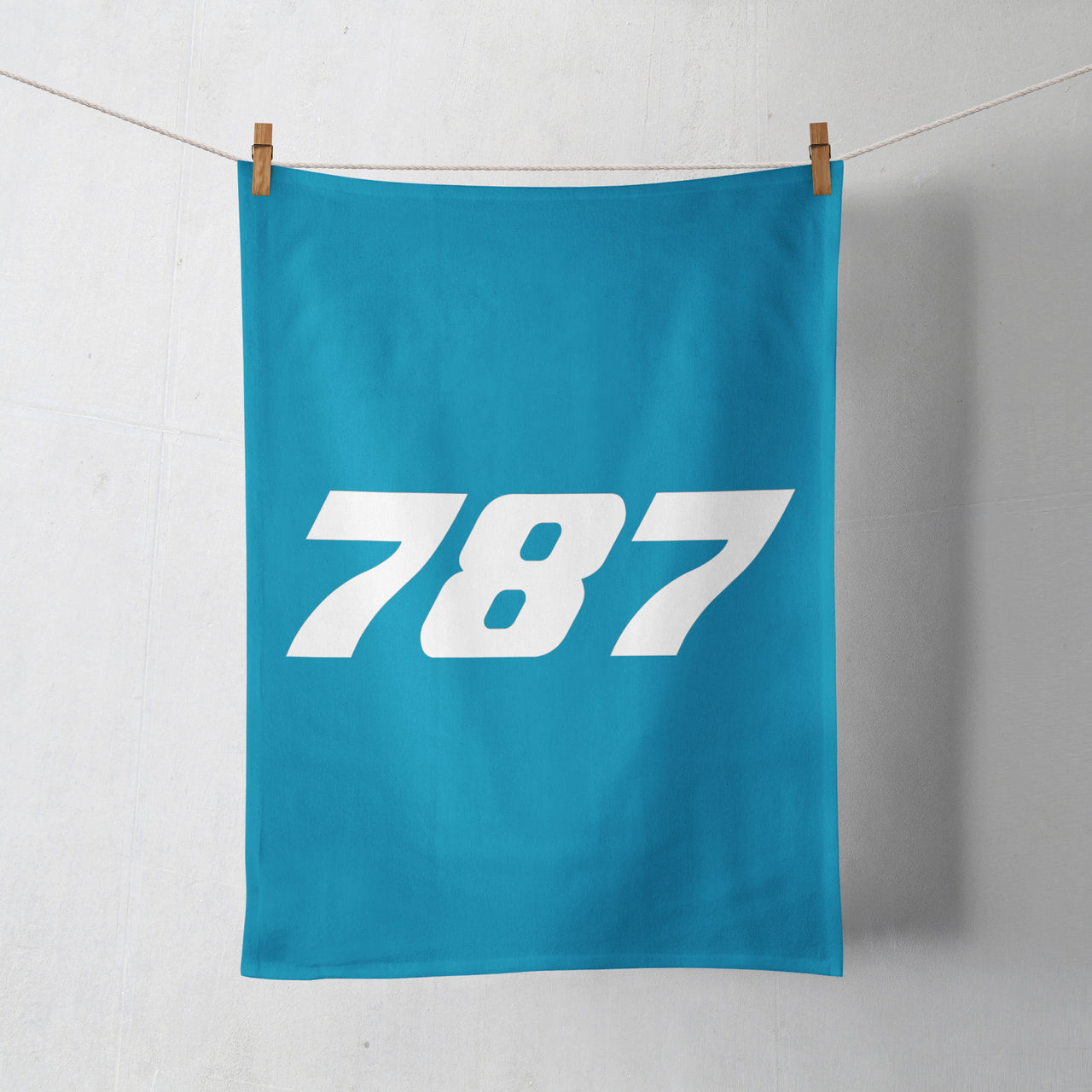 787 Flat Text Designed Towels