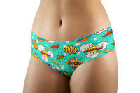 Thumbnail for Mixed Comics Designed Women Panties & Shorts