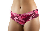 Thumbnail for Military Camouflage Red Designed Women Panties & Shorts