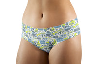 Thumbnail for Motivational Travel Badges Designed Women Panties & Shorts