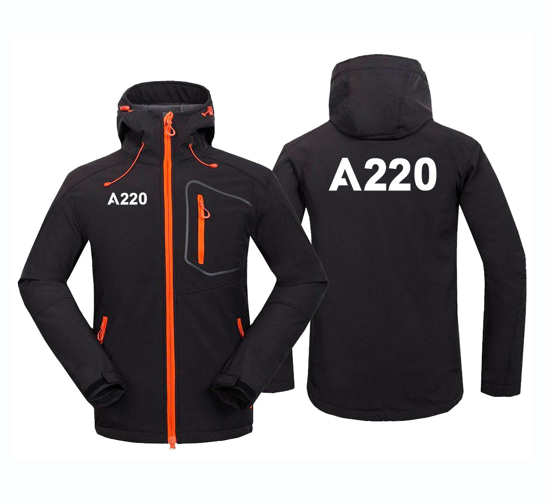 A220 Flat Text Polar Style Jackets