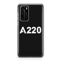 Thumbnail for A220 Flat Text Designed Huawei Cases