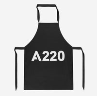 Thumbnail for A220 Flat Text Designed Kitchen Aprons