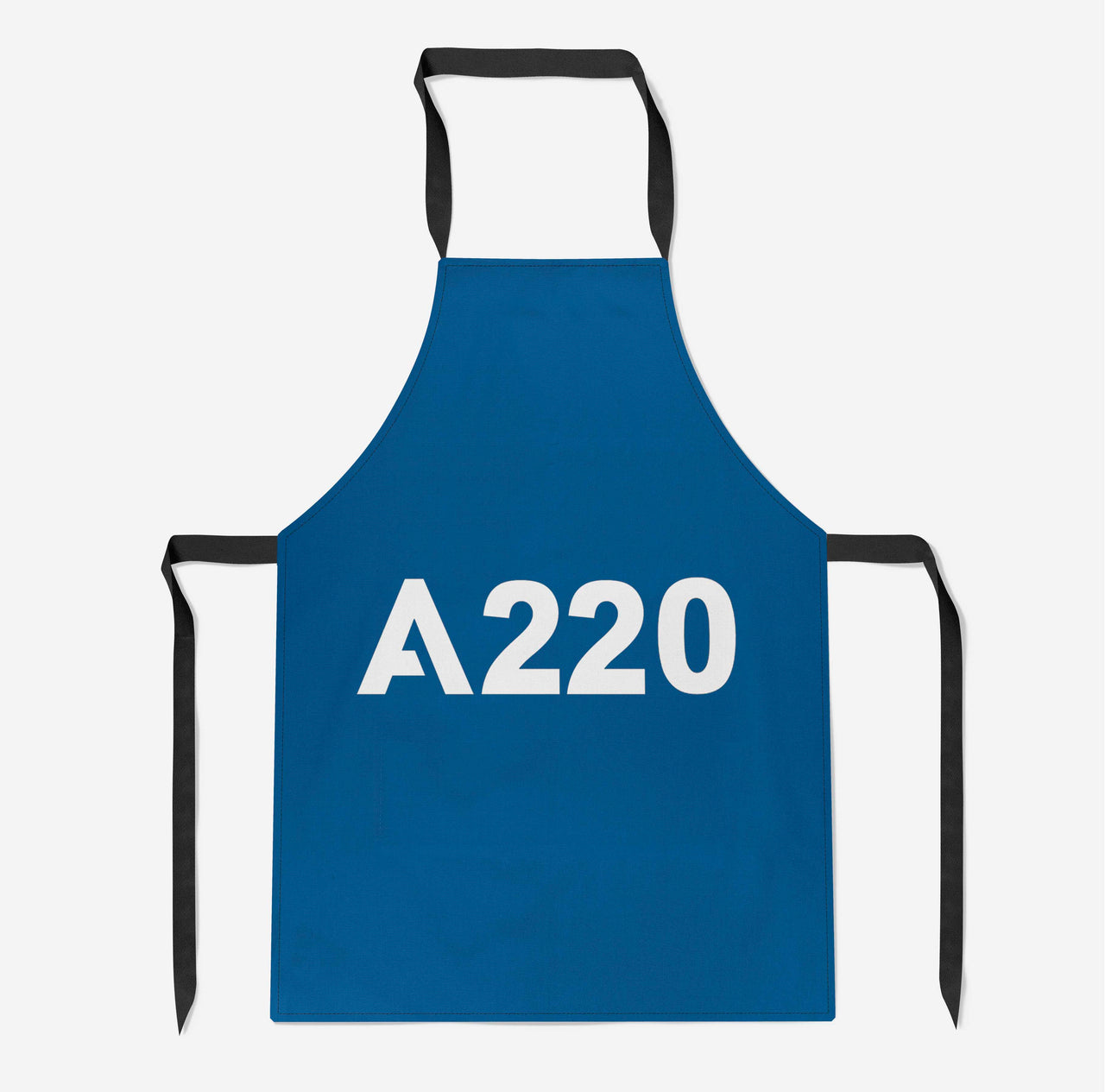 A220 Flat Text Designed Kitchen Aprons