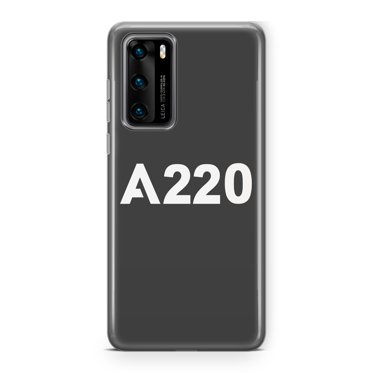 A220 Flat Text Designed Huawei Cases