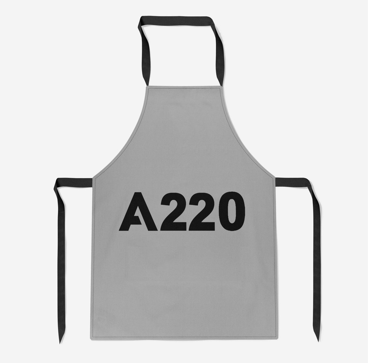 A220 Flat Text Designed Kitchen Aprons