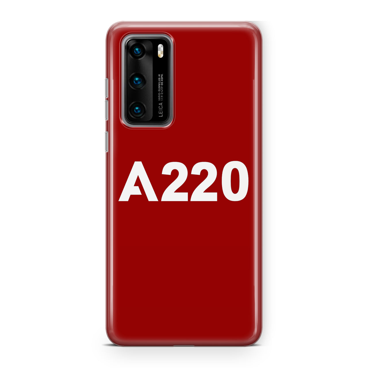 A220 Flat Text Designed Huawei Cases