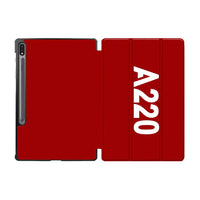 Thumbnail for A220 Text Designed Samsung Tablet Cases