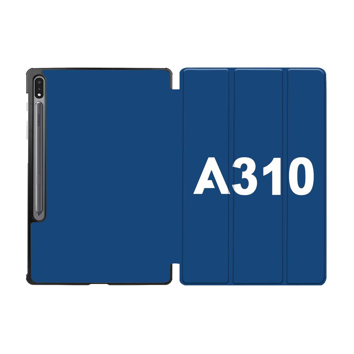 A310 Flat Text Designed Samsung Tablet Cases