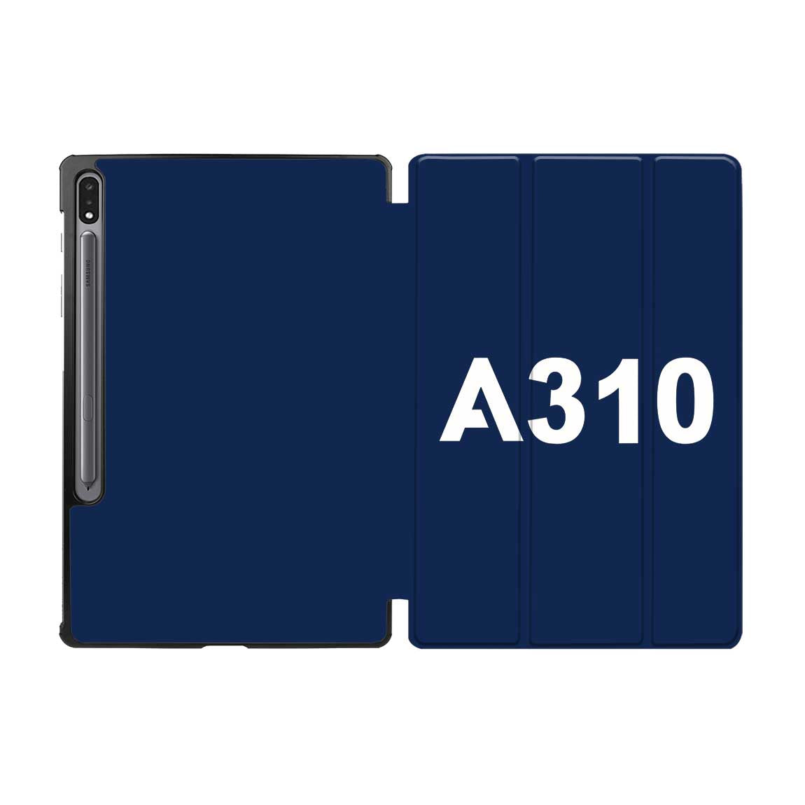 A310 Flat Text Designed Samsung Tablet Cases