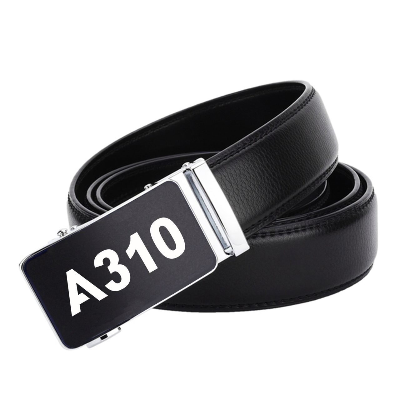 A310 Flat Text Designed Men Belts