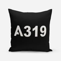 Thumbnail for A319 Flat Text Designed Pillows