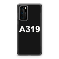 Thumbnail for A319 Flat Text Designed Huawei Cases