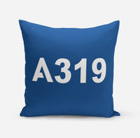 Thumbnail for A319 Flat Text Designed Pillows