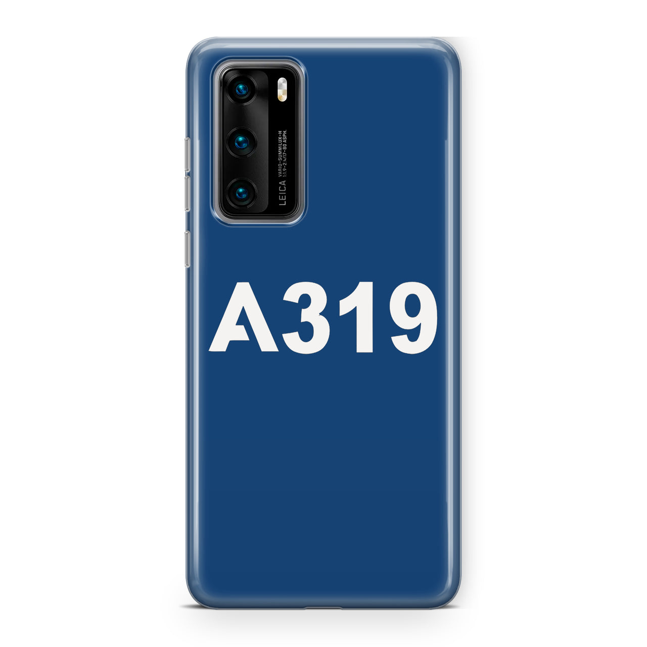 A319 Flat Text Designed Huawei Cases