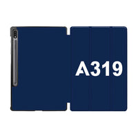 Thumbnail for A319 Flat Text Designed Samsung Tablet Cases