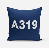 Thumbnail for A319 Flat Text Designed Pillows