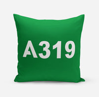 Thumbnail for A319 Flat Text Designed Pillows