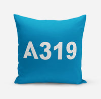 Thumbnail for A319 Flat Text Designed Pillows